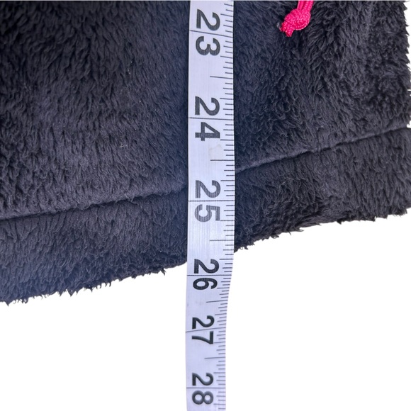 THE NORTH FACE Osolita Jacket Black Pink Fleece Women Large Plush - Picture 7 of 9